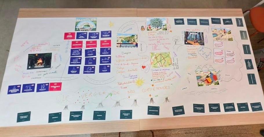 La Fresque des Soft Skills — le support « Les vergers de nos compétences »